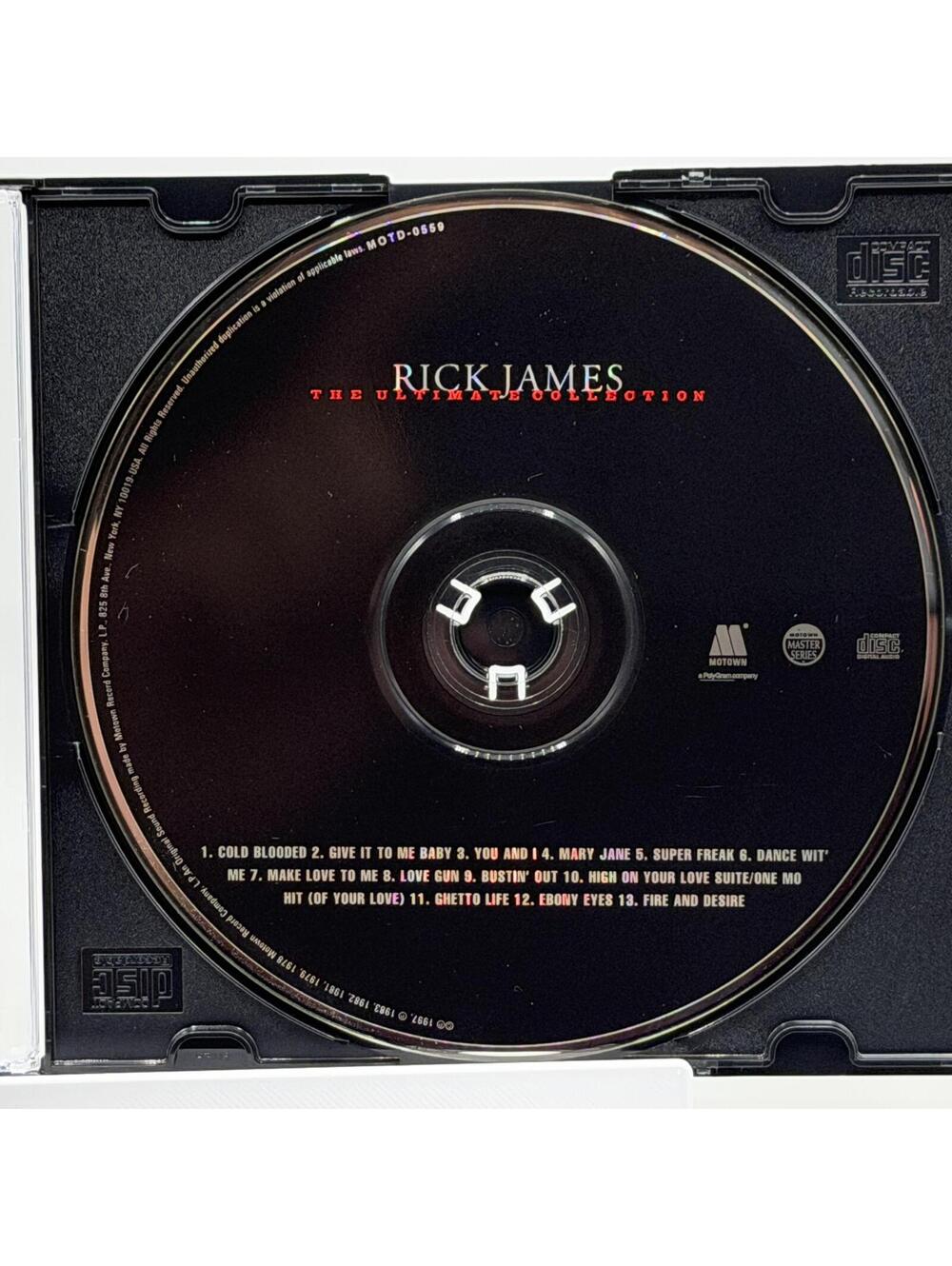 Rick James - The Ultimate Collection (1997) - Audio CD - Soul * Disc Only *